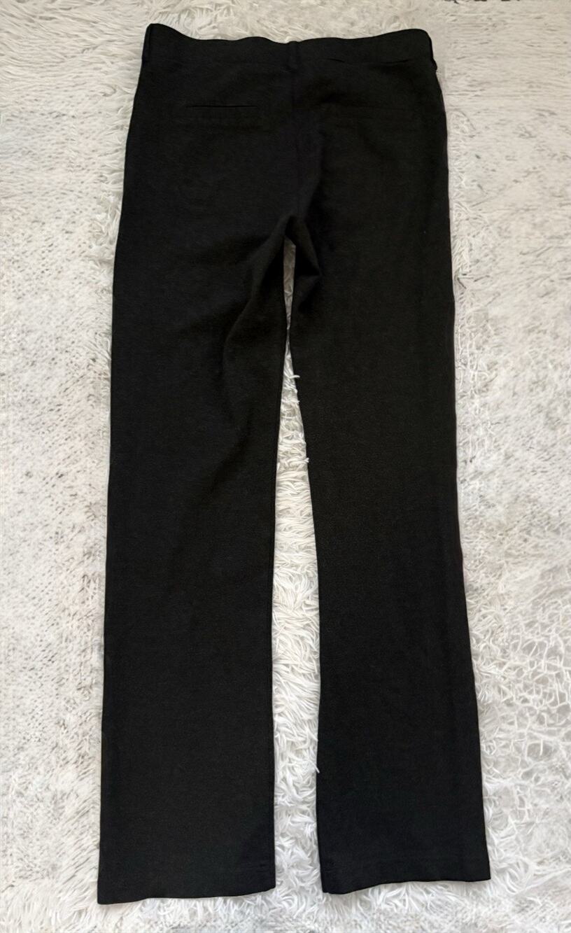 Betabrand Women’s M Charcoal Gray Classic Pull On Pants. Exc. Condition